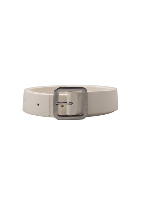 Cintura Avorio Con Fibbia Argentata JIL SANDER | J08TP0017-P8363106